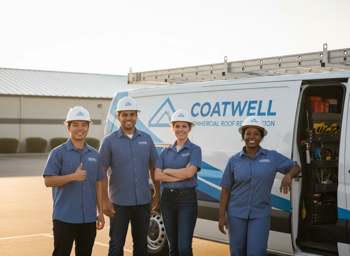 Commercial roof coating company in Drifton, PA